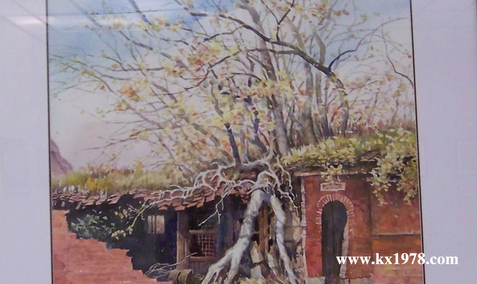 福建省水彩名家作品展——開(kāi)寫(xiě)畫(huà)家自傳老照片回憶錄（23）